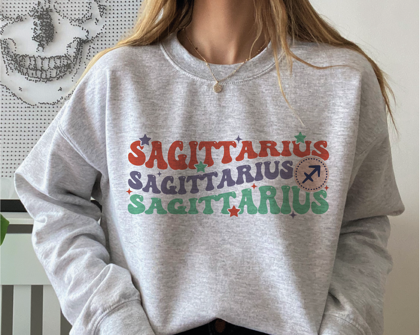Sagittarius SVG PNG | Zodiac Sublimation | Retro Vintage Sagittarius | T shirt Design Cut file