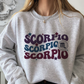 Scorpio SVG PNG | Zodiac Sublimation | Retro Vintage Scorpio | T shirt Design Cut file