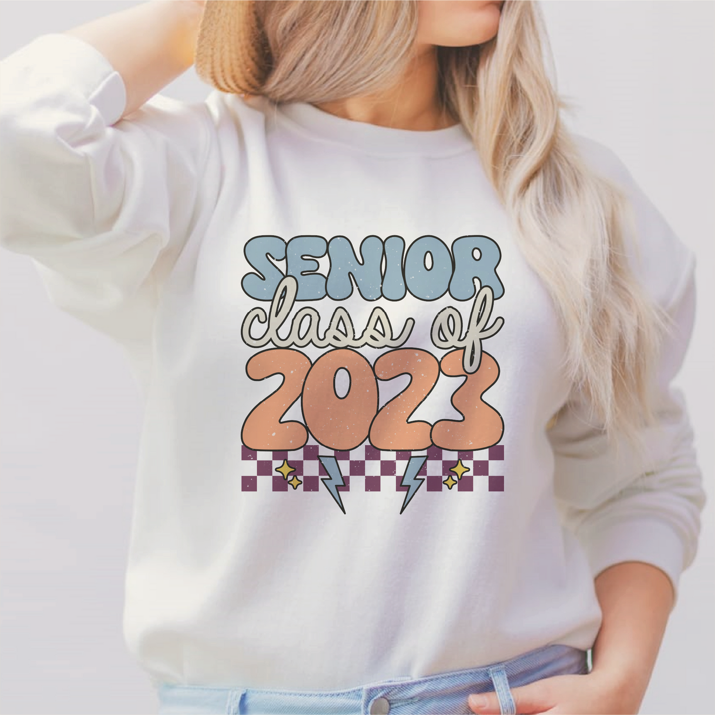 Senior Class of 2023 SVG PNG | Retro Graduation Sublimation | School T shirt Design