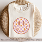 Checkered Pattern Smile Face SVG PNG | Smile Sublimation | Inspirational | Retro Vintage T shirt Design