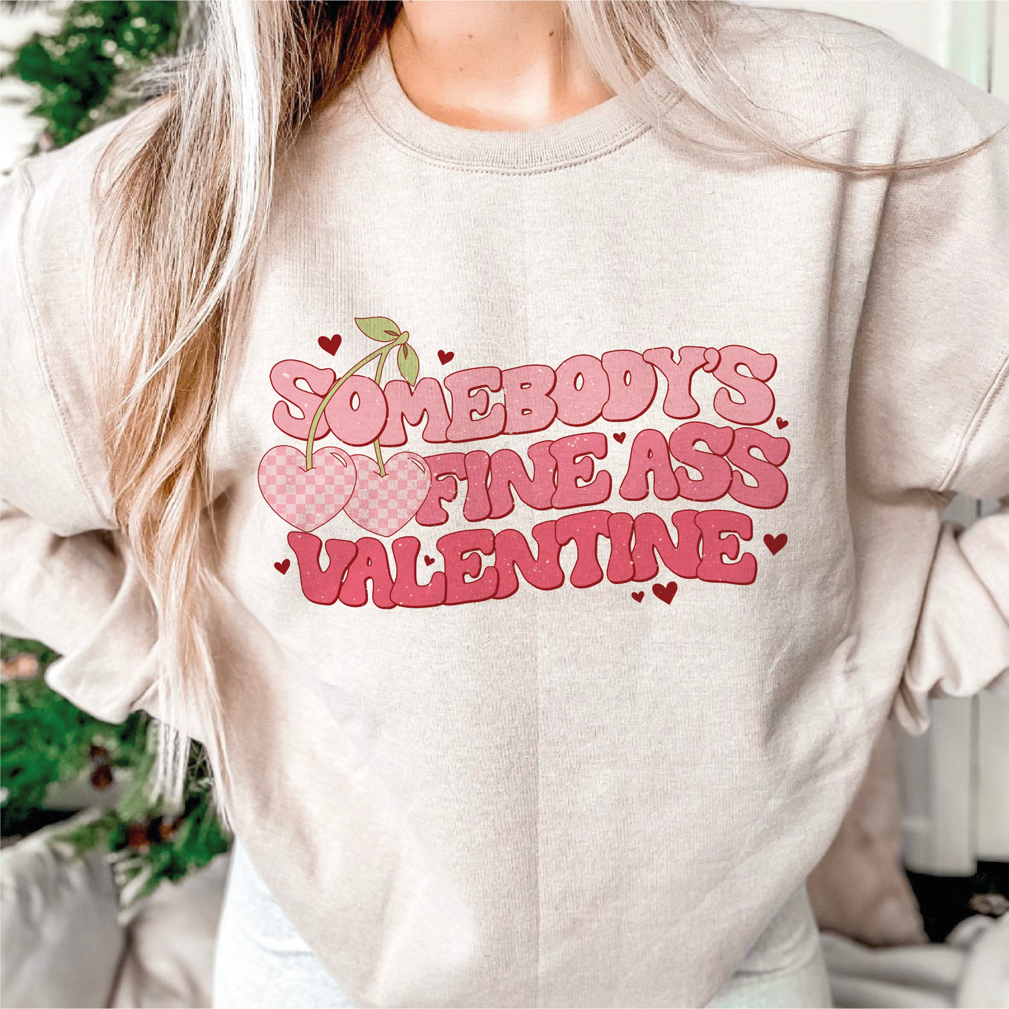 Somebody's Fine Ass Valentine SVG PNG | Valentines Day Sublimation | Retro T shirt Design