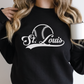 St. Louis Baseball SVG PNG | Retro Sublimation | St. Louis Baseball Fan T shirt Design Cut file