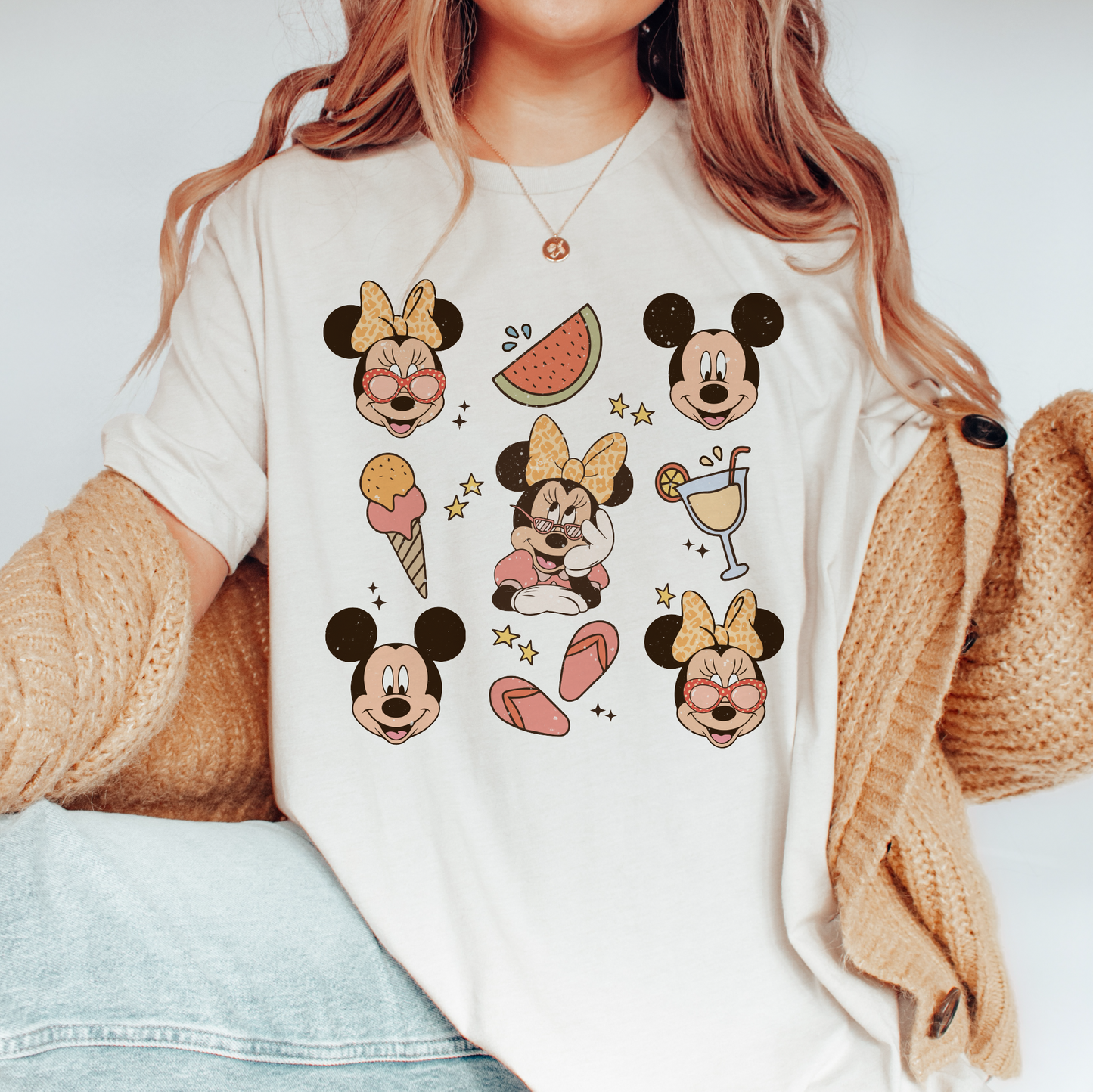 Summer Mouse Doodles PNG SVG | Magical Summer Sublimation | T shirt Design