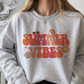 Summer Vibes SVG PNG | Groovy Sublimation | Retro Vintage | Summer T shirt Design