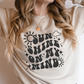 Sunshine On My Mind SVG PNG | Groovy Sublimation | Inspirational | Retro Vintage T shirt Design