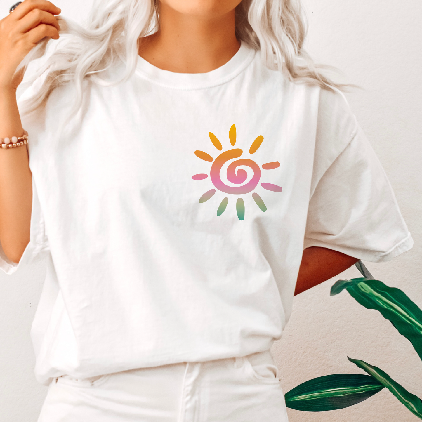 Sunshine State of Mind PNG SVG | Retro Summer Sublimation | Beach T shirt Design