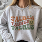 Taurus SVG PNG | Zodiac Sublimation | Retro Vintage Taurus | T shirt Design Cut file