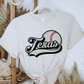 Texas Baseball SVG PNG | Retro Sublimation | Texas Baseball Fan T shirt Design Cut file
