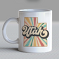 Utah PNG | Vintage Utah State Sublimation | Retro Distressed T shirt Design
