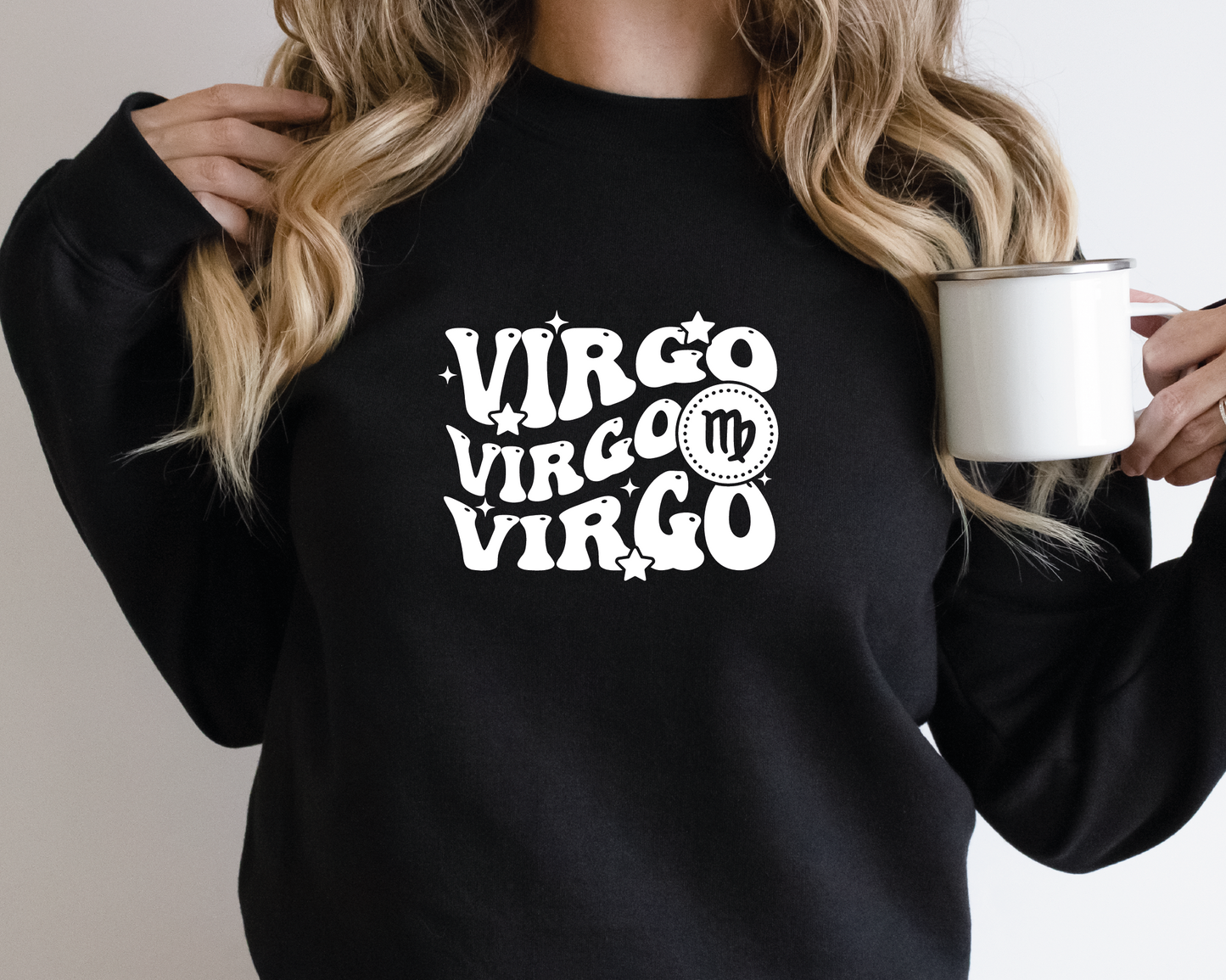 Virgo SVG PNG | Zodiac Sublimation | Retro Vintage Virgo | T shirt Design Cut file