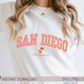 San Diego California SVG PNG | California Cut File | Vacation T shirt Design Sublimation