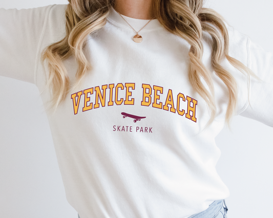 Venice Beach Skate Park SVG PNG | Vacation T shirt Design Cut File Sublimation