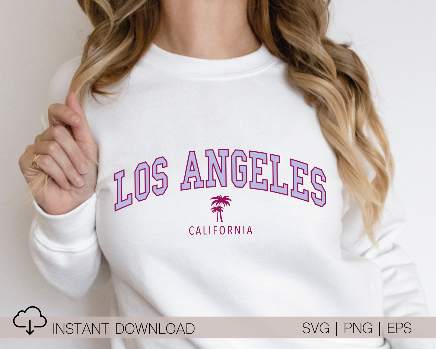 Los Angeles California SVG PNG | California State Cut File | Vacation T shirt Design Sublimation