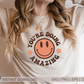 You're Doing Amazing SVG PNG | Smile Face Sublimation | Groovy Retro Vintage T shirt Design