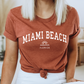 Miami Beach Florida SVG PNG | Florida State Cut File | Vacation T shirt Design Sublimation