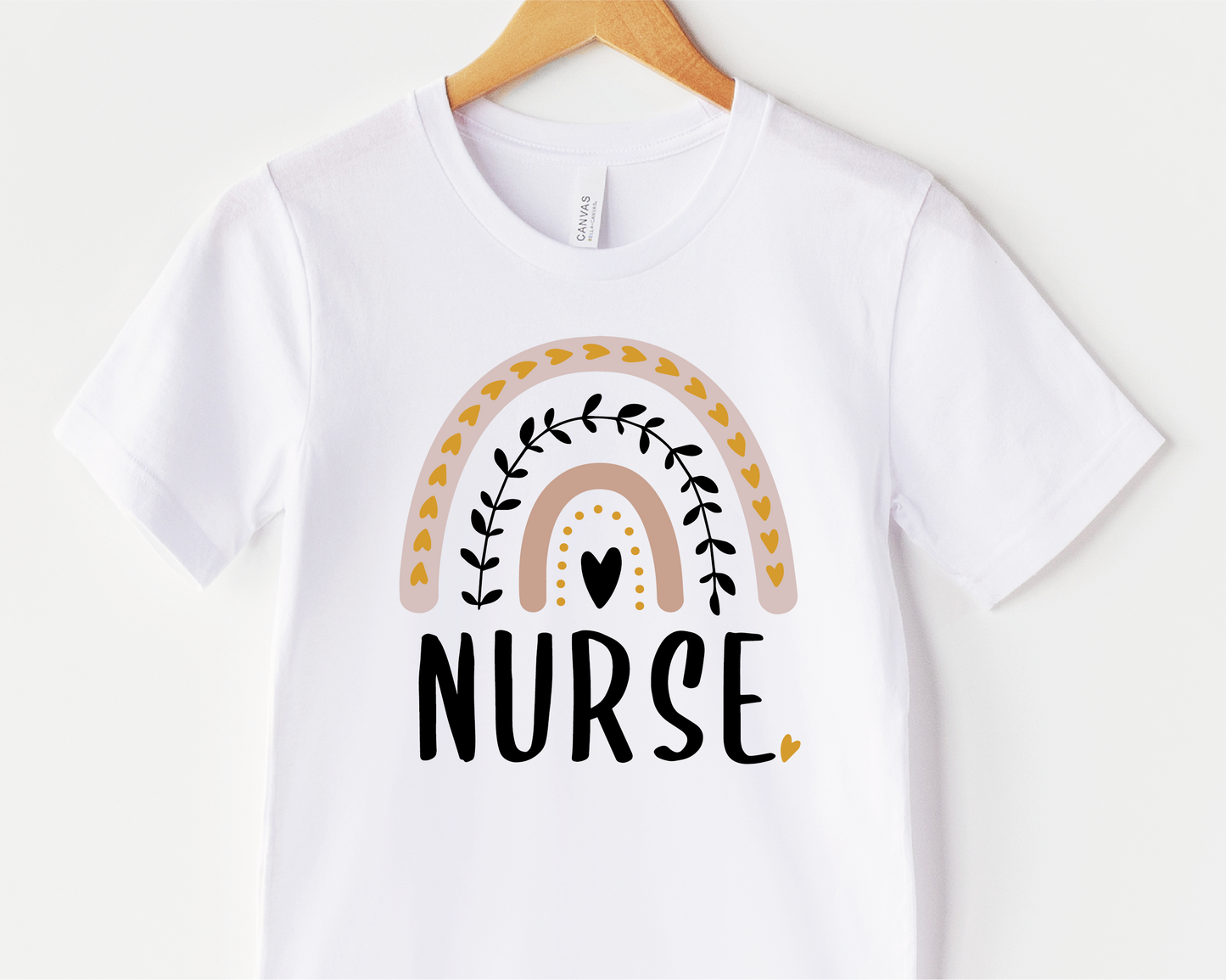 Nurse SVG PNG | Rainbow Sublimation | Nurse Shirt | Nurse Life T shirt Design Cut file