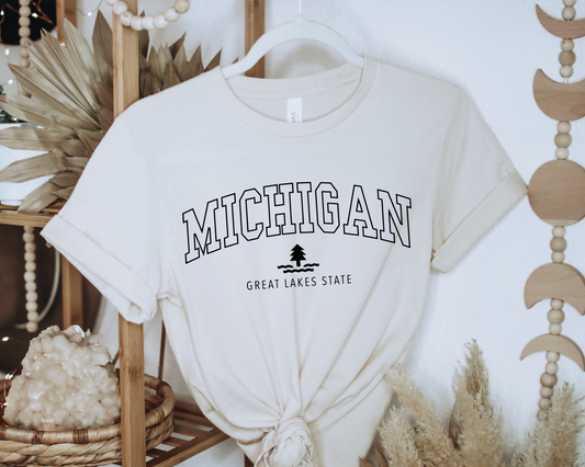Michigan SVG PNG | Great Lakes State Cut File | Vacation T shirt Design Sublimation