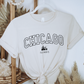 Chicago Illinois SVG PNG | Illinois State Cut File | Vacation T shirt Design Sublimation