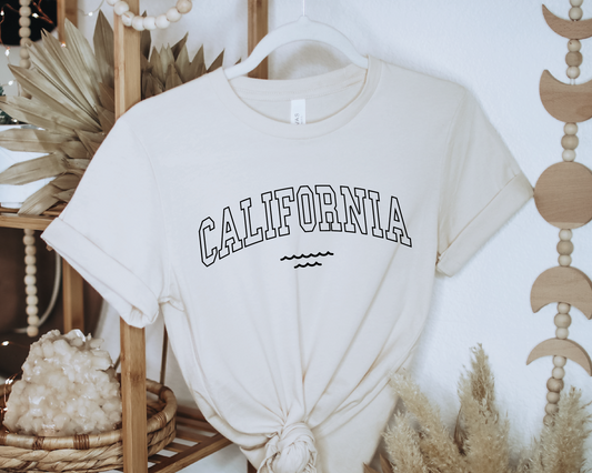 California SVG PNG | California State Cut File | Vacation T shirt Design Sublimation