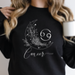 Cancer SVG PNG | Zodiac | Cancer Girl Woman | Floral Moon | T shirt Design Cut file