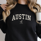 Austin Texas SVG PNG | Texas State Cut File | Vacation T shirt Design Sublimation