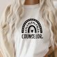Counselor SVG PNG | Rainbow Sublimation | Teacher Counselor T shirt Design Cut file