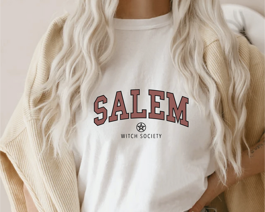 Salem SVG PNG | Salem Witch Society Cut File | Vacation T shirt Design Sublimation