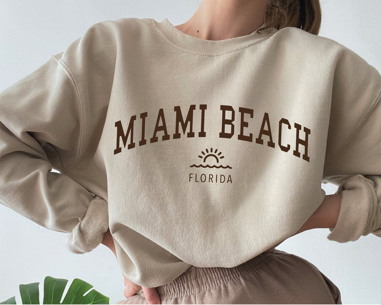 Miami Beach Florida SVG PNG | Florida State Cut File | Vacation T shirt Design Sublimation