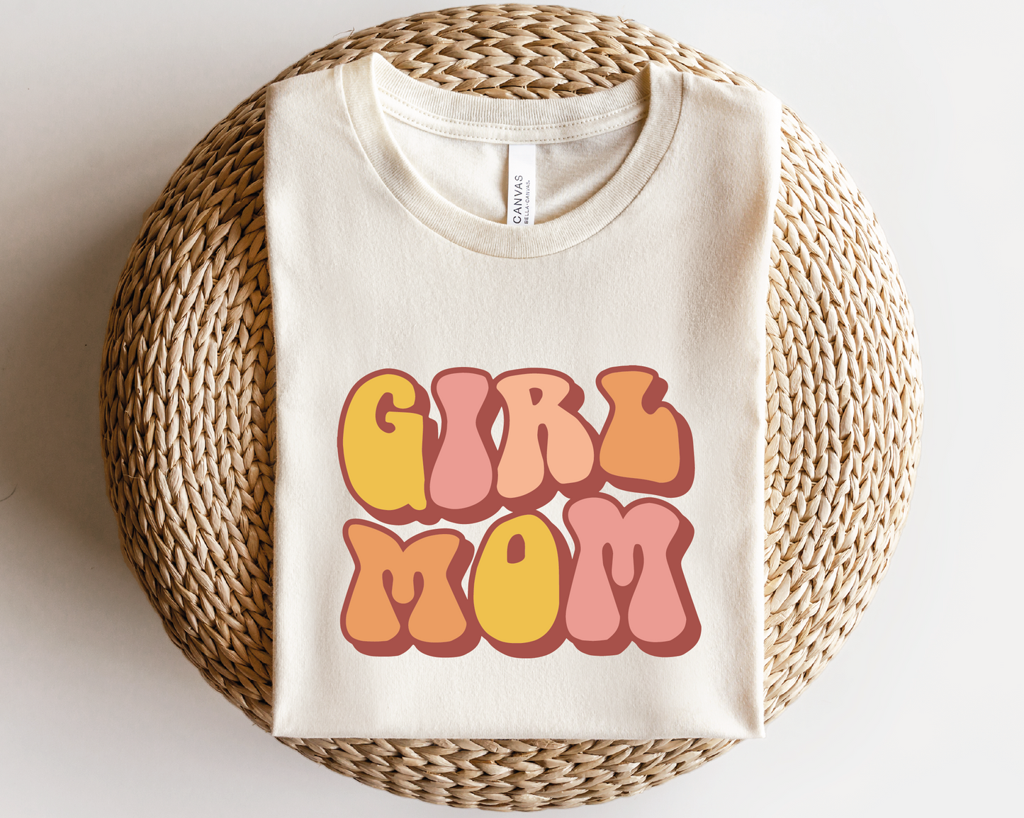 Girl Mom SVG PNG | Mother's Day Sublimation | Baby Girl Mama T shirt Design Cut file