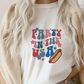 Party in the USA SVG PNG | American Hot Dog Sublimation | Fourth of July | Retro Vintage T shirt Design